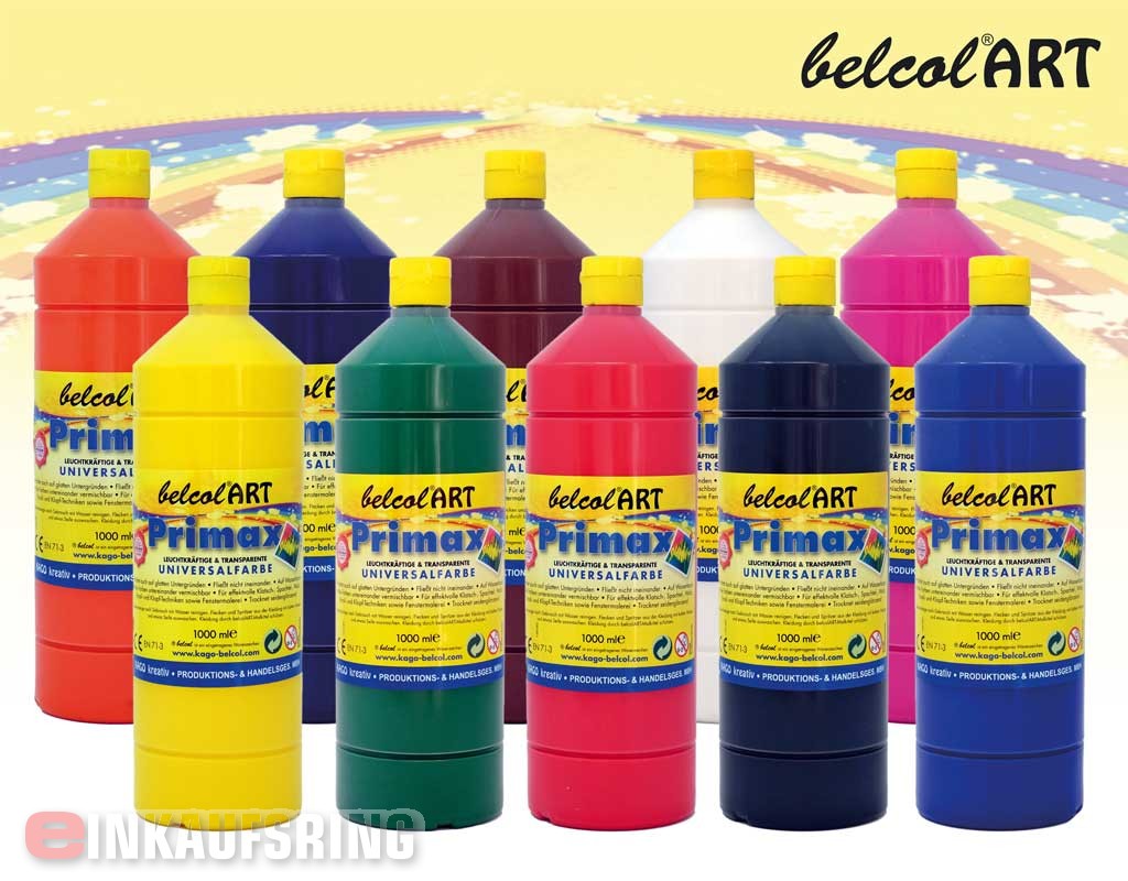 belcolArt Primax 1000ml in 10 Farben lieferbar