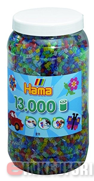 13.000 HAMA-Perlen, Glitter-Mix