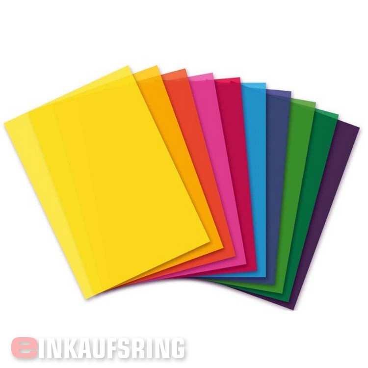 Transparentpapier 70x100 25Bg Einzelfarben