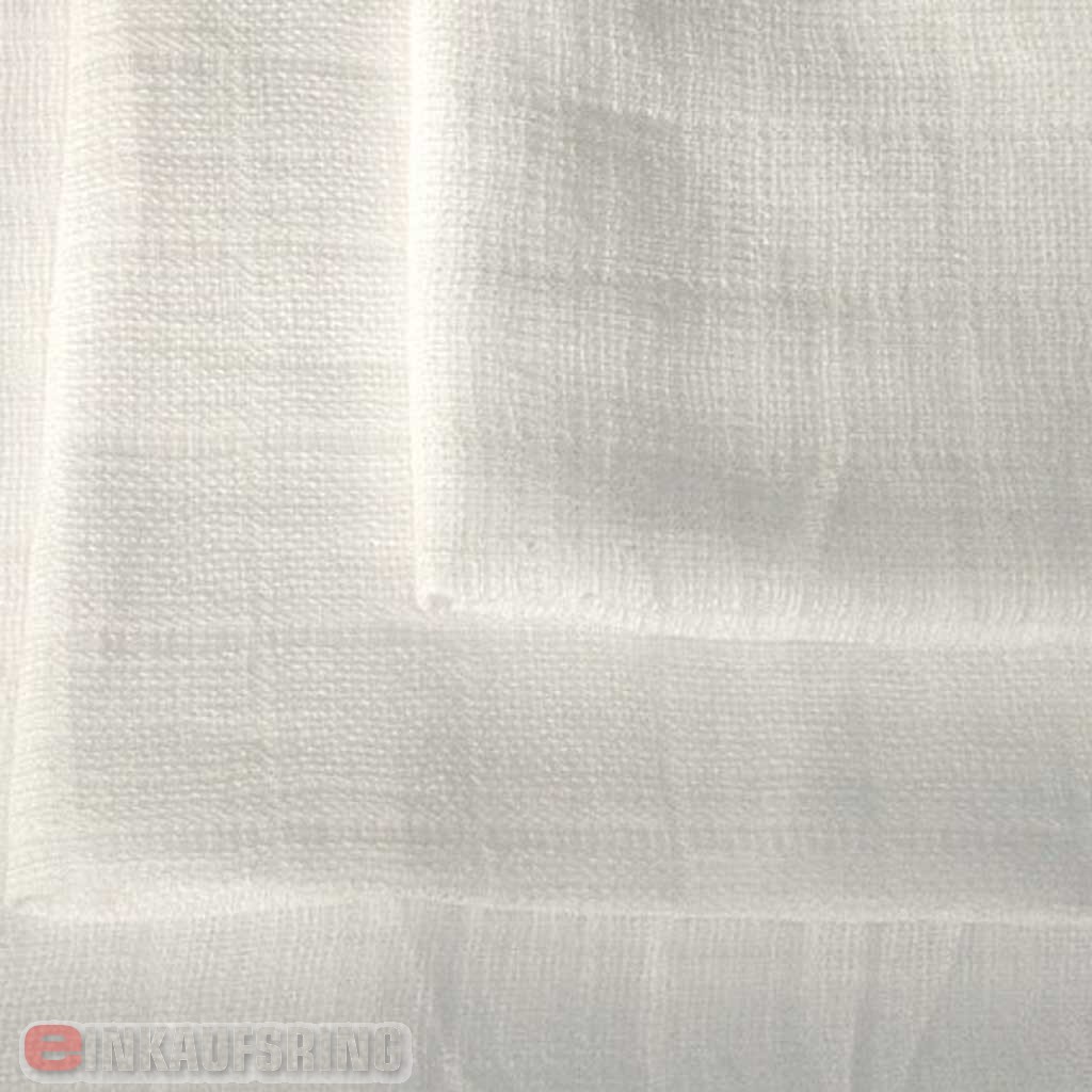 Baumwollwindel, 100% Baumwolle, ca. 80x80cm weiß gebleicht