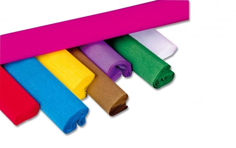Aqua Feinkrepp 10 Rollen Einzelfarben