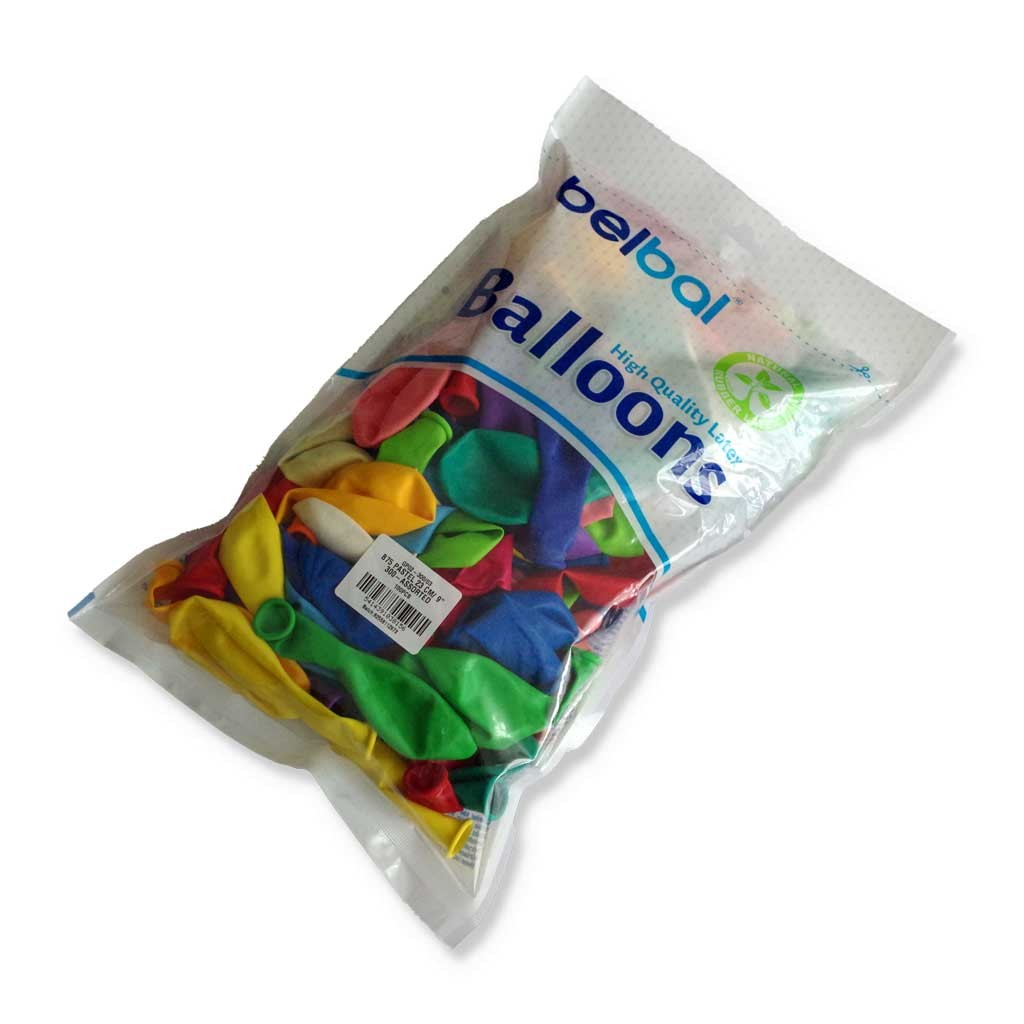 100 Ballons sortiert Ø 16-18 cm