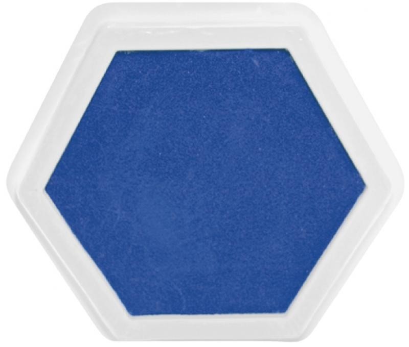 Riesenstempelkissen Blau