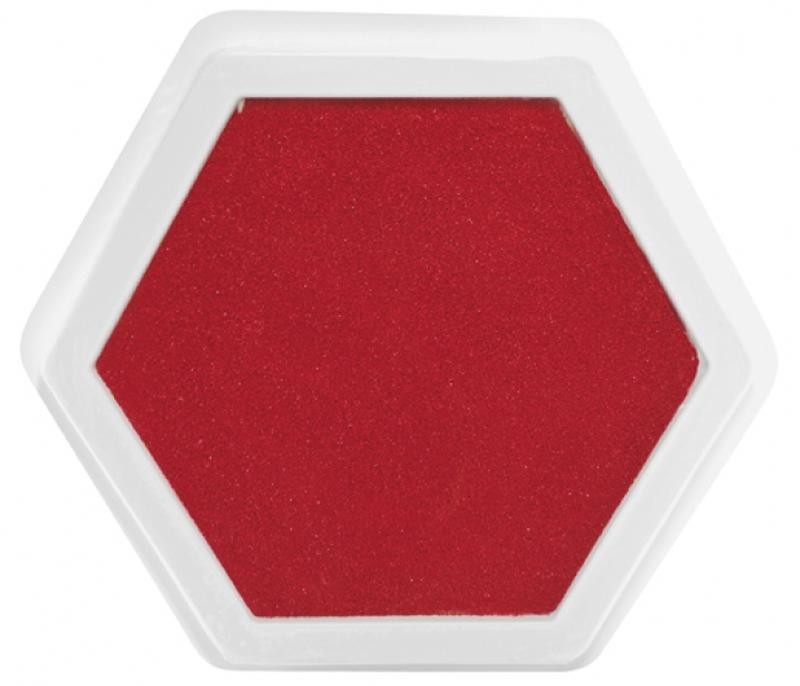 Riesenstempelkissen Rot