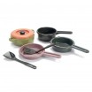Green Bean Topfset 7-Teile Das Set besteht aus Topf, Sieb und Pfanne