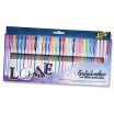 Black Style, metallic/pastell/glitter 30 Gelschreiber, farbig sortiert