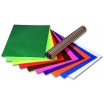 Transparentpapier 42g/m², 50x70cm 100 Bogen, eingerollt, farbig sortiert