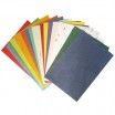 Naturpapier Sortimentspack, 23x33cm 18 Blatt, Material und Farben sortiert