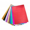 Glitterpapier 160g/m², 50x70cm 10 Bogen, farbig sortiert