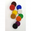 belcolART Öko-Color-Blocks, Tempera Pucks D 44mm, H 16mm, 6 Blöcke in 24 Farben lieferbar