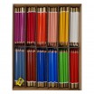 belcolART TRIGON GIGANT Ergänzungsfarbenen im recyceltem Karton, in 12 Farben, 180 Stifte