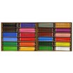 belcolART GIGANT AQUARELL 180 Grundfarben im recyceltem Karton, GRATIS 180 Ergänzungsfarben