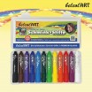 belcolART Schminkstifte / Gelmaler 12 Stück in 12 Farben