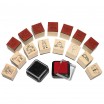 Ministempel Mädchen 15er Set