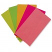 Tonkarton 180g/m², 50x70cm, 100 Bogen in 5 fluoreszierenden Farben