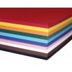 Tonpapier 130g/m², 50x70cm, 100 Bogen in 10 Farben sortiert