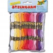 Stickgarn, 52 Docken à 8m (416m) in 26 Farben sortiert