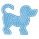 1 Stiftplatte Motiv Hund