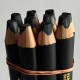belcolART Farbgigant 3in1 Buntstift 10 Stifte in der Farbe schwarz